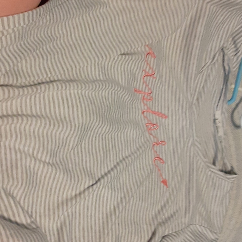 Pajama dress says explorer